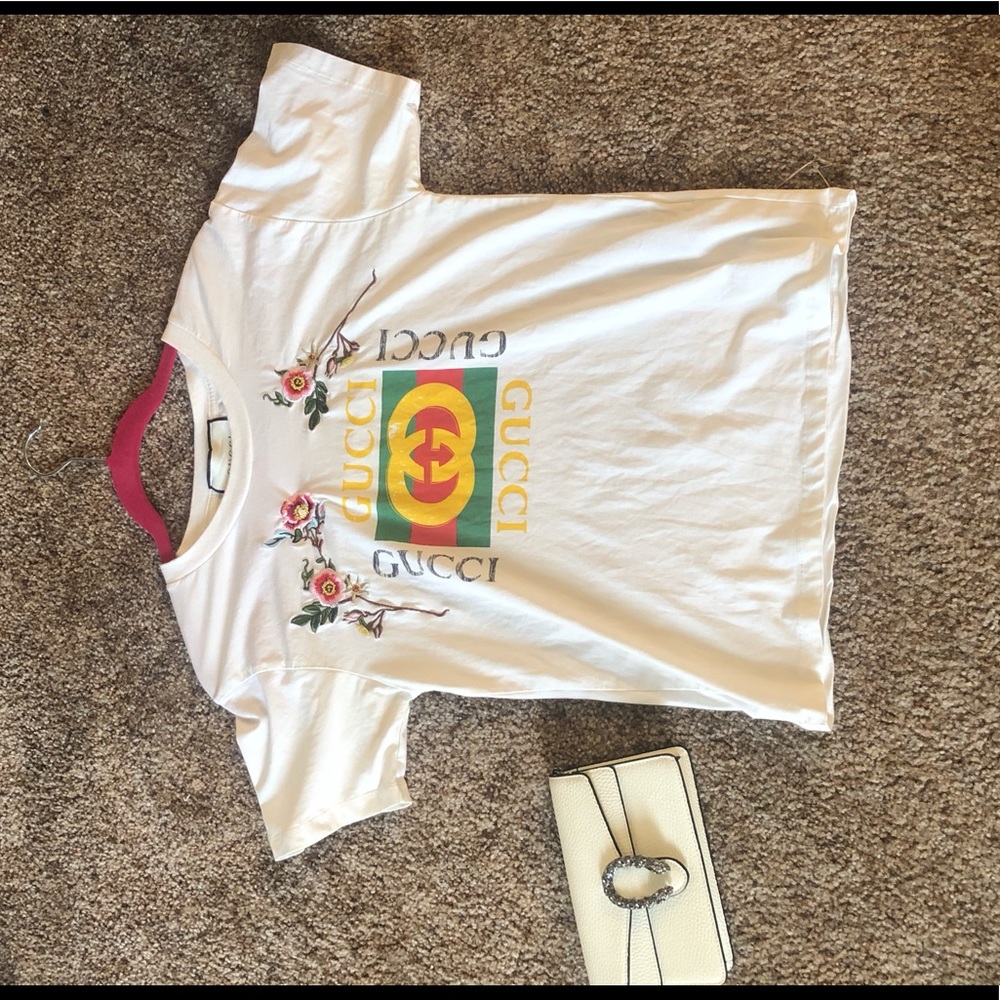 Gucci T-Shirt with Embroidery